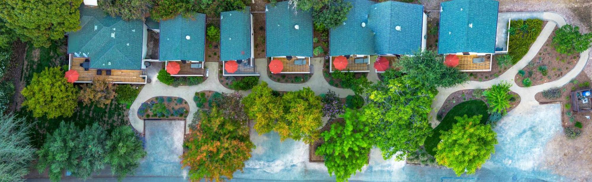 Aurora Park Cottages Калістога Екстер'єр фото